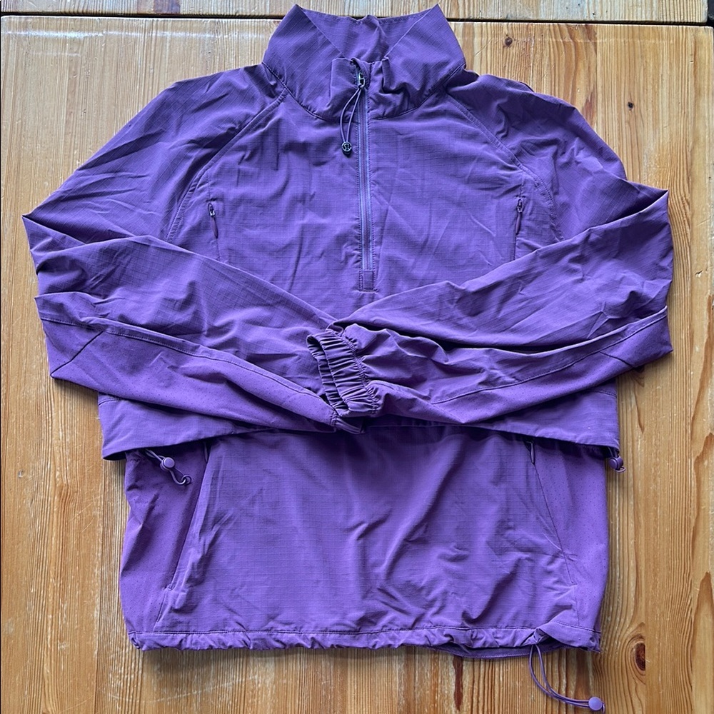 Lululemon Purple Quarter-Zip Pullover